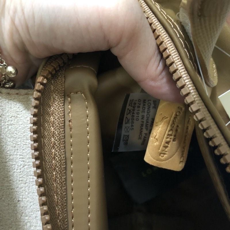 Longchamp Tote Bag Neo Camel
