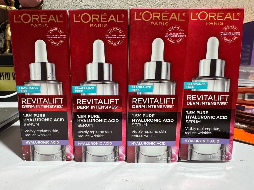 Breathtaking Revitalift Hyaluronic Acid Serum Abstract Collection