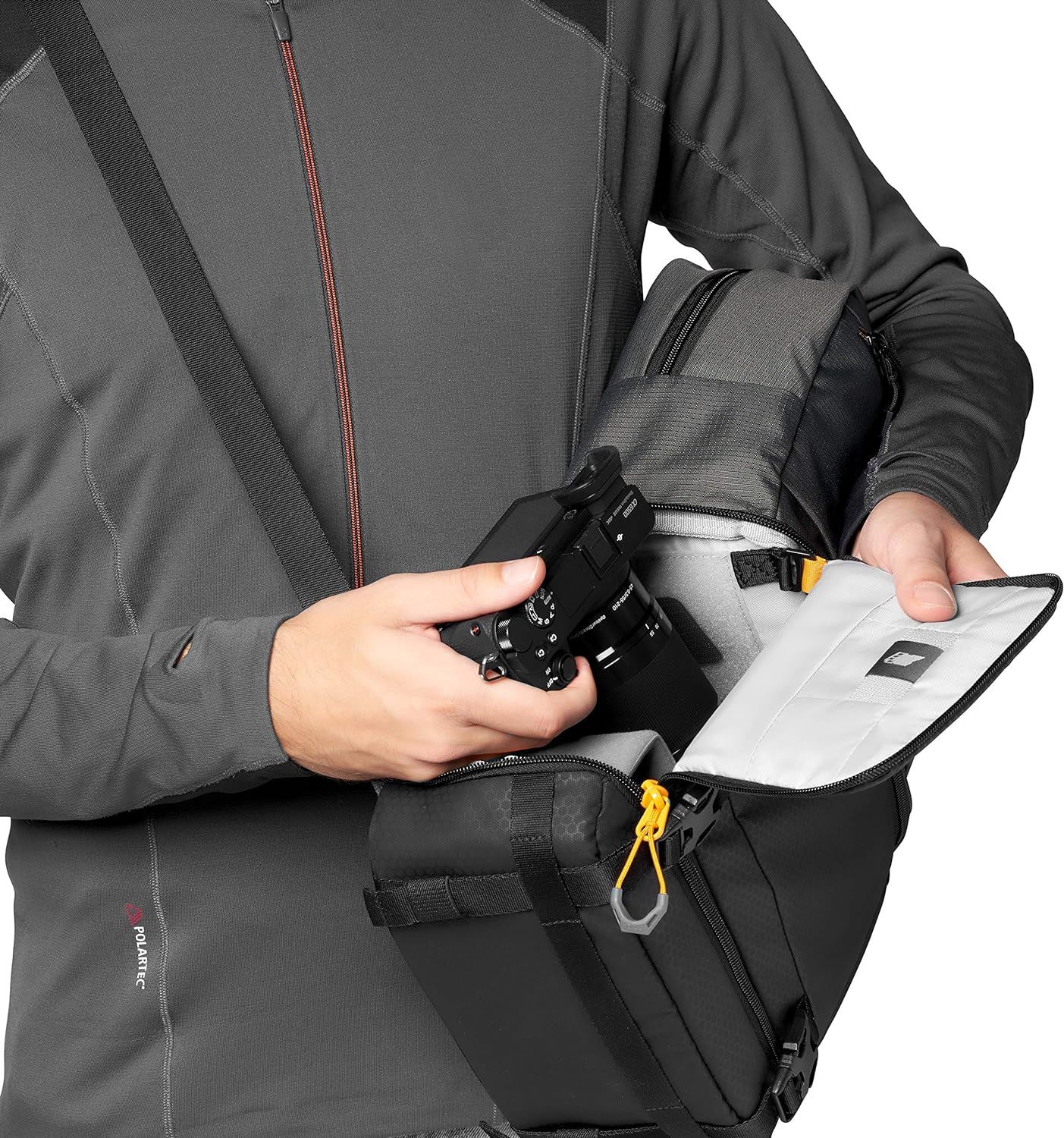 Lowepro Slingshot SL 250 AW III Mirrorless and DSLR Sling Camera Bag with QuickDoor Access and