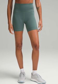 Lululemon Wunder Train High Rise Short 6” NWT 4 6 Heathered