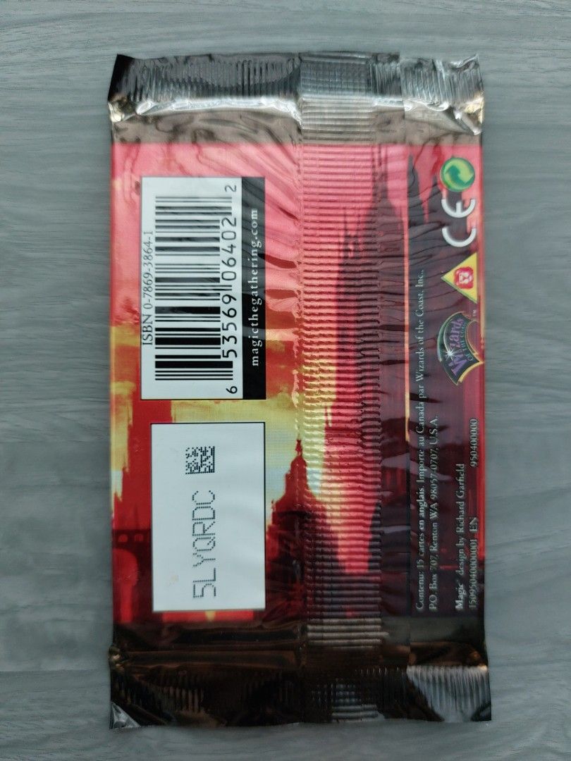 Magic The Gathering MTG. Guildpact Booster Pack 2006. Factory Sealed. Never  opened., Hobbies & Toys, Toys & Games on Carousell