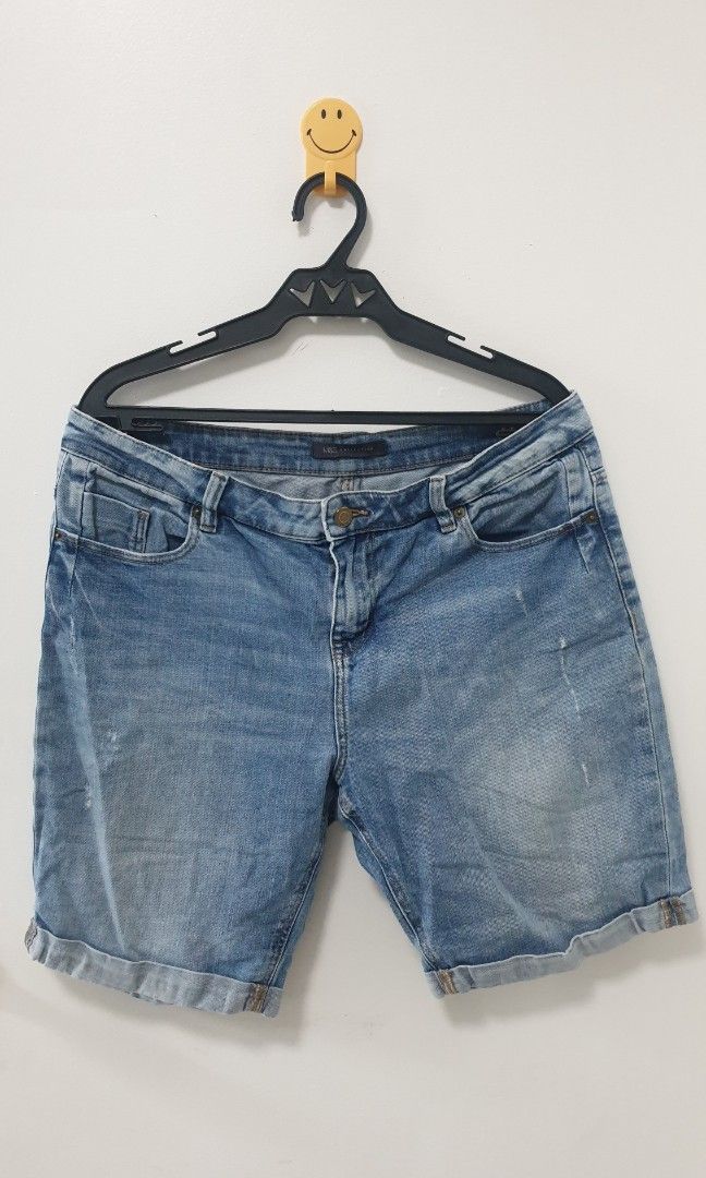 Buy Marks & Spencer Girls High Rise Pure Cotton Denim Shorts - Shorts for  Girls 23951054 | Myntra