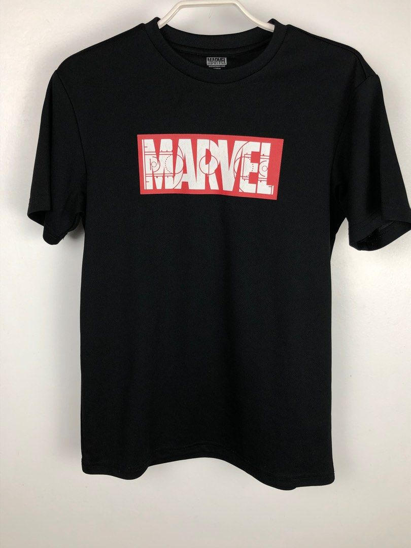 Marvel Official Merch Dri Fit Shirt Size 150 Men s Fashion Activewear on Carousell
