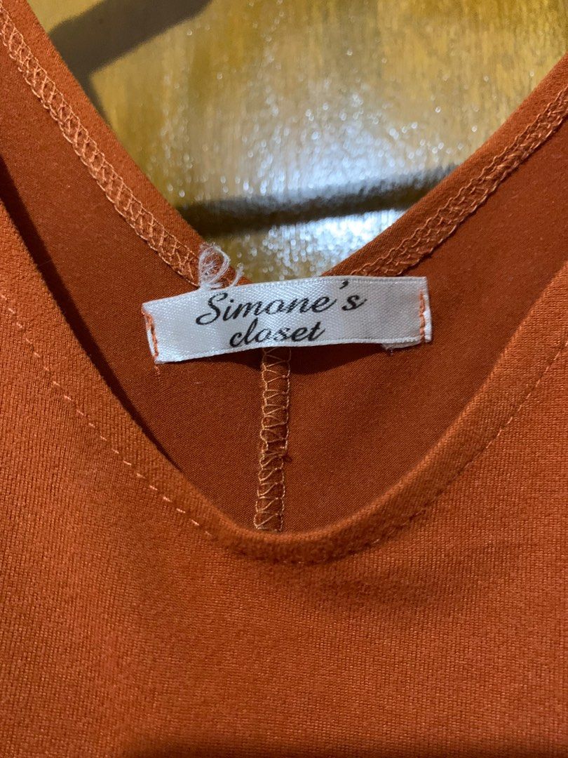 Maxi Dress in Rust - Simone’s Closet (Category: Dresses) located in Bacoor. Submitted by raphaella28 (Listing ID 1278427017, Image 2). Description: Maxi Dress in Rust - Simone’s Closet With pockets Size: 2XL-4XL.