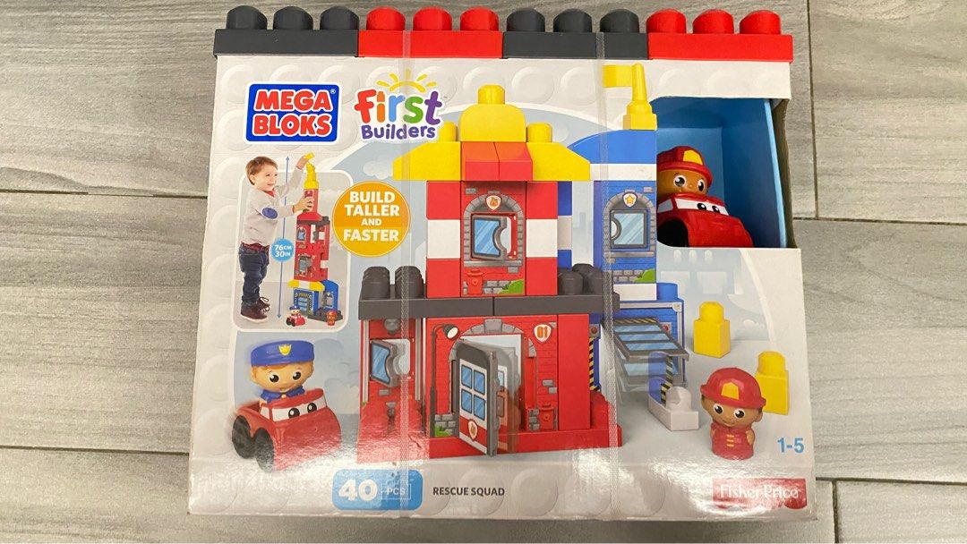 Mega bloks first builders rescue squad on sale