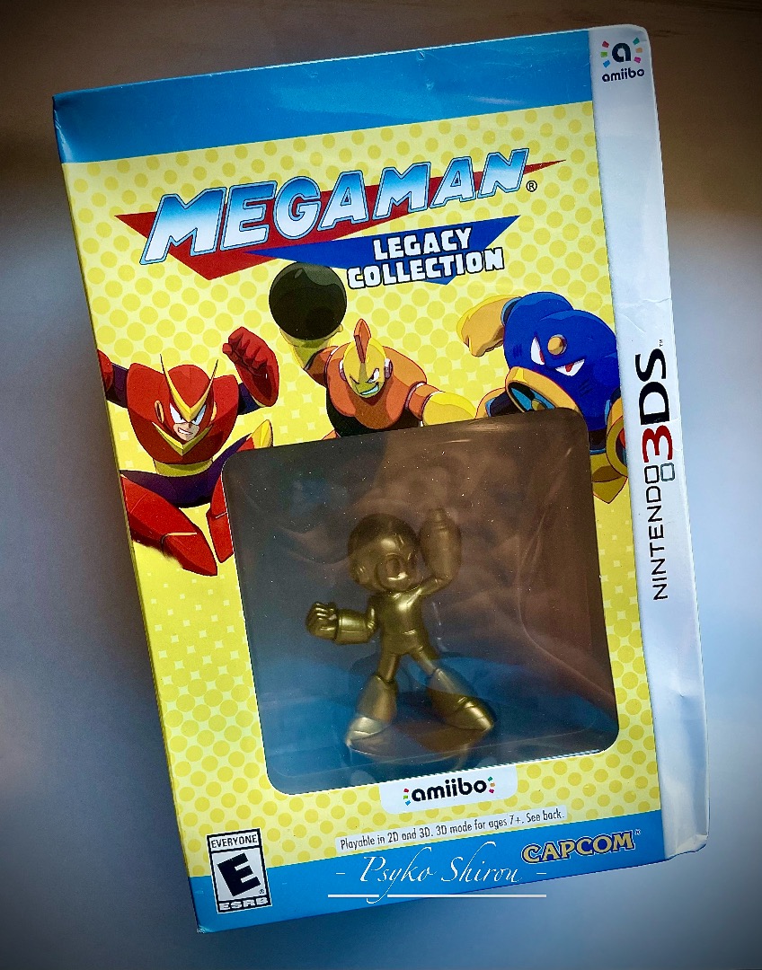Mega Man Legacy Collection with Gold Amiibo 3DS