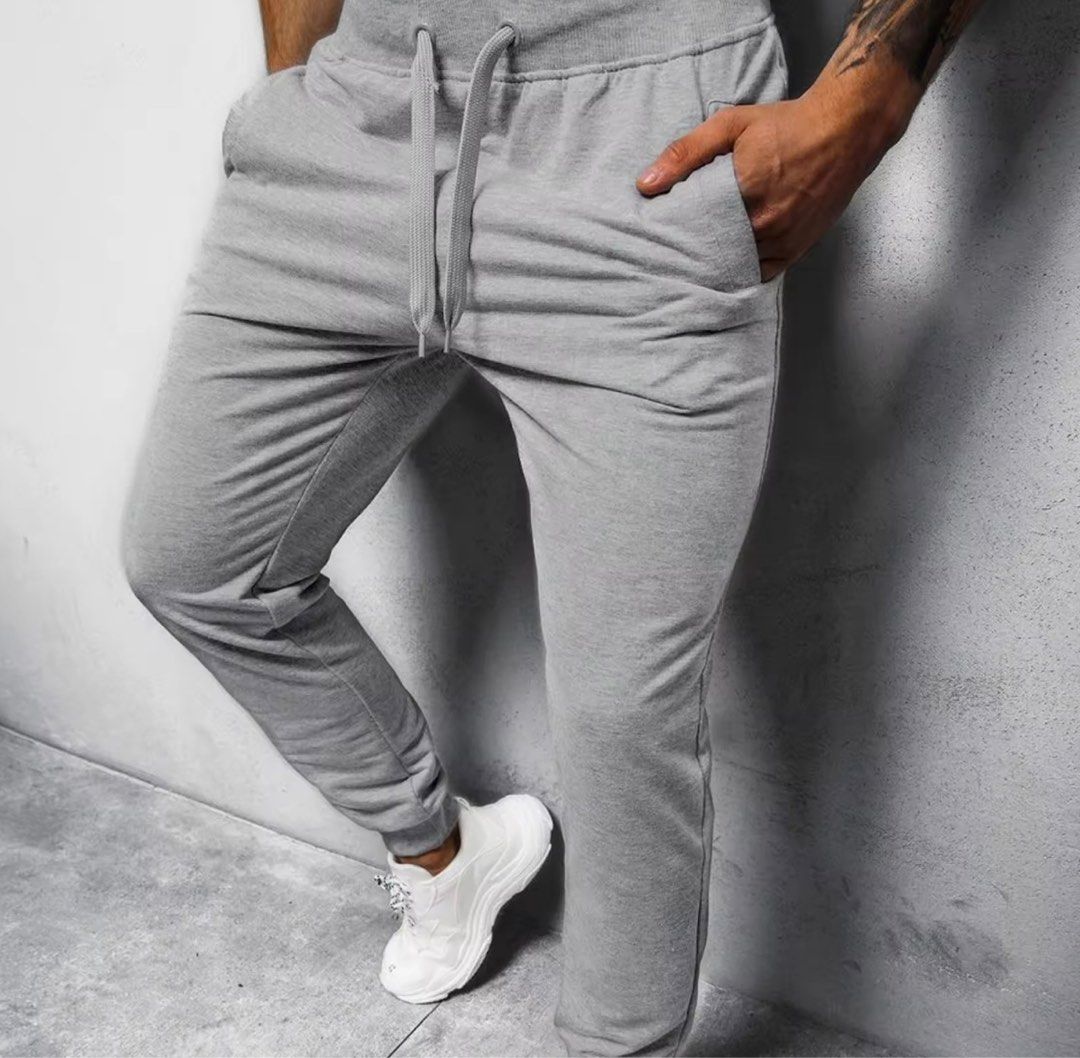Mens Casual Sweatpants With Pockets (Gray) - Small (Category: Joggers) located in Taguig. Submitted by jtstyles (Listing ID 1278526285, Image 1). Description: .