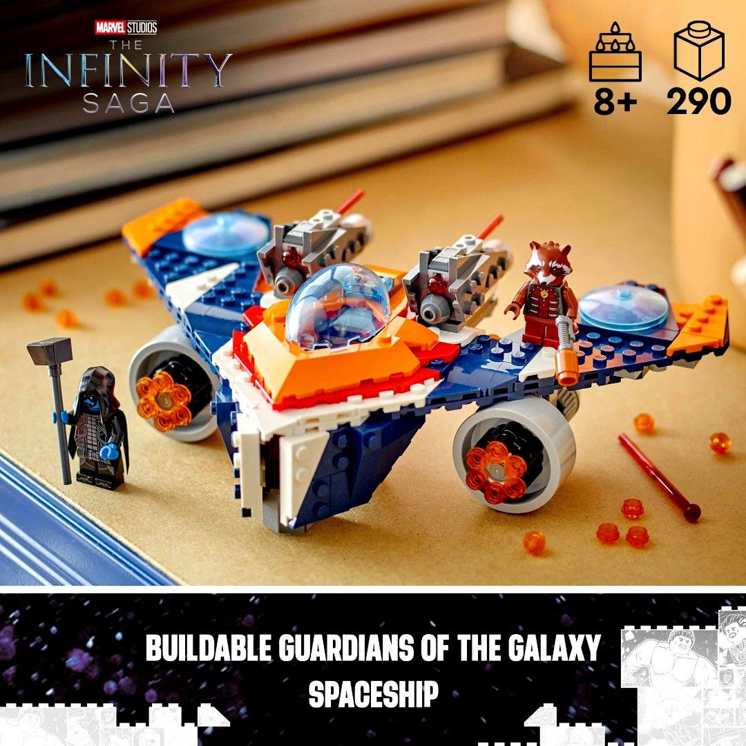 MISB Lego Marvel Super Heroes The Infinity Saga 76278 Rocket's