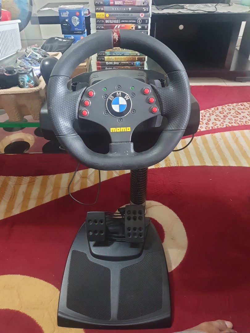 MOMO Racing Controller, Video Gaming, Video Game Consoles, PlayStation on  Carousell