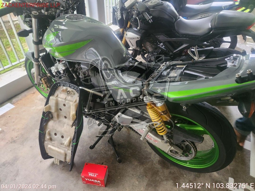 Motorcycle Battery Replacement Rescue and Recovery Yuasa Battery Jump