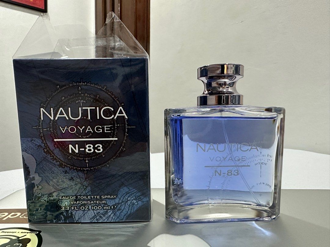 Nautica (Fragrances) Voyage N-83 100ml Edt Spray for Men, 100 Milliliters :  : Beauty & Personal Care