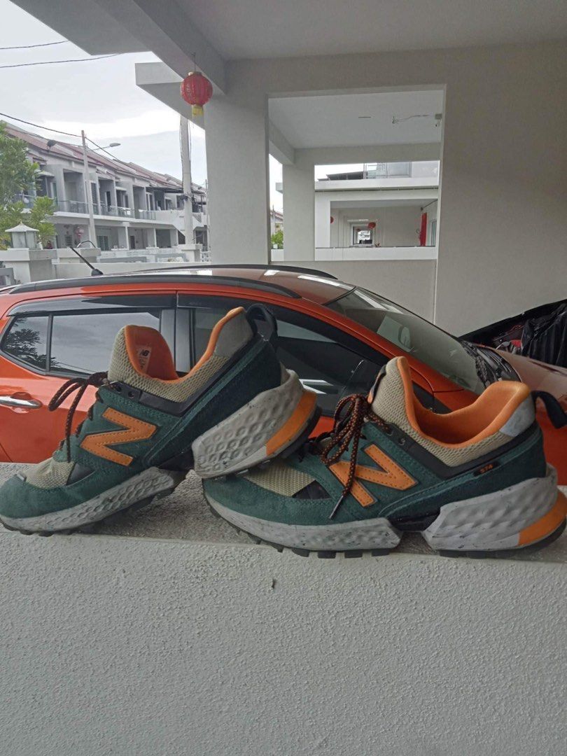 New balance 374 mens Orange store