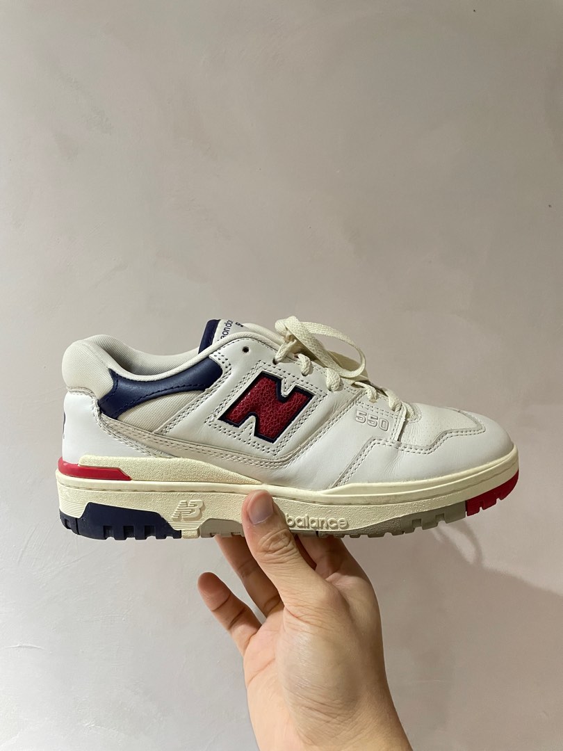 new balance 550 ald red