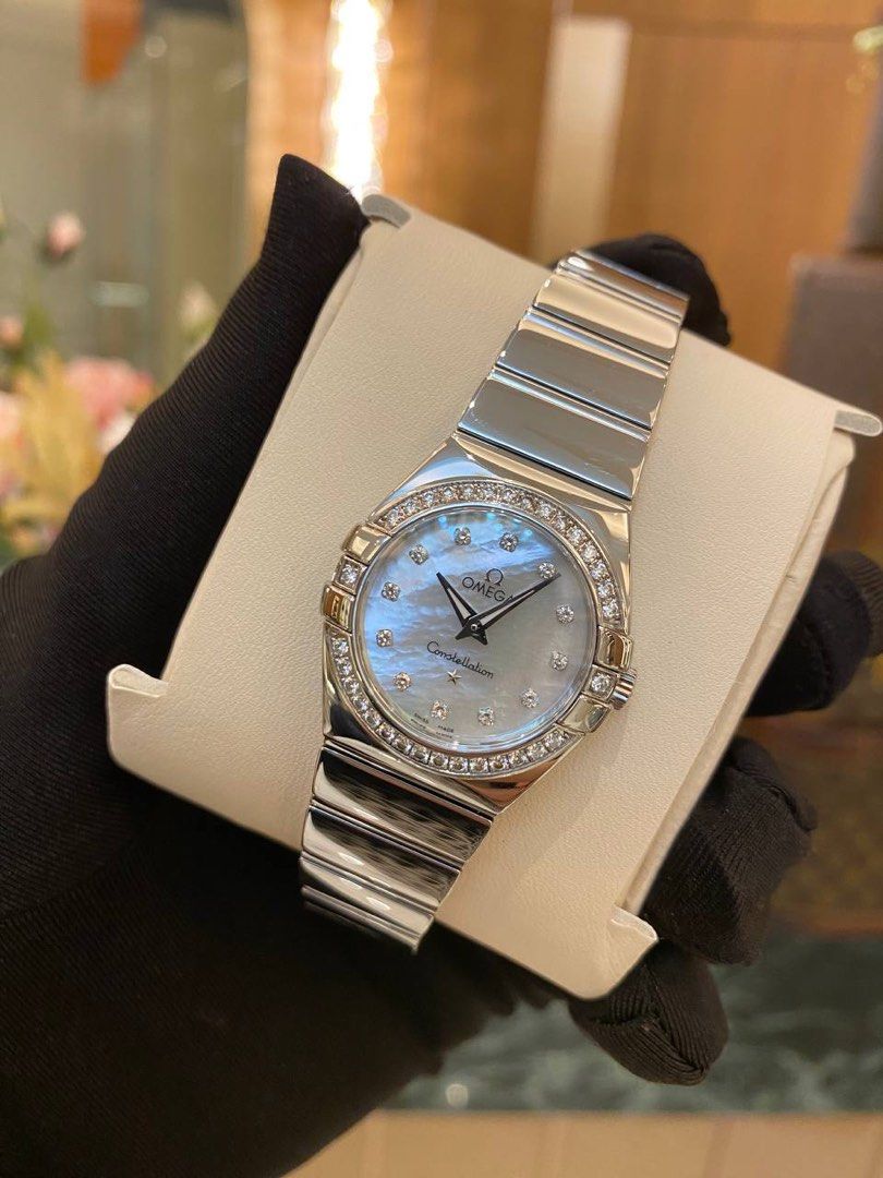 Omega constellation sales ladies sale