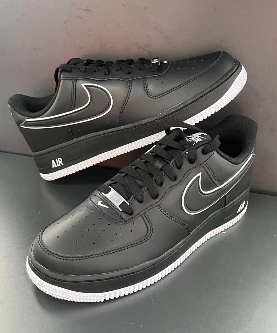 Nike Air Force 1 Low BLACK Men s Fashion Footwear Sneakers on