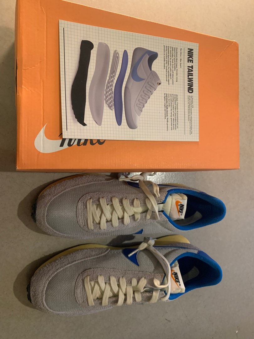 Nike tailwind daybreak scaci waffle CDG vintage, 男裝, 鞋, 波鞋