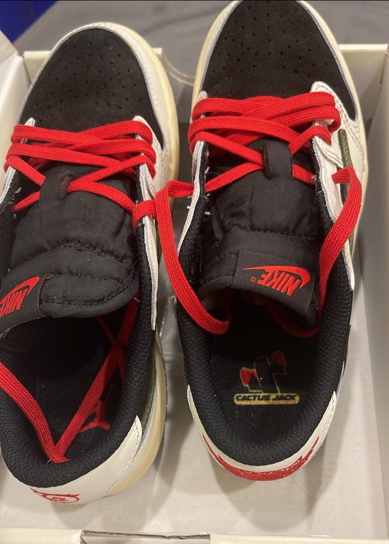 Travis scott x nike air jordan 1 low cactus jack hot sale