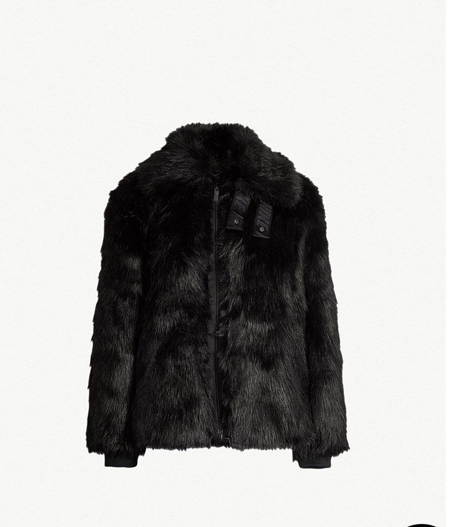 Nike x ambush women's hotsell reversible faux fur coat