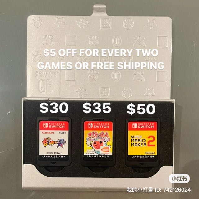Buying pre store owned switch games