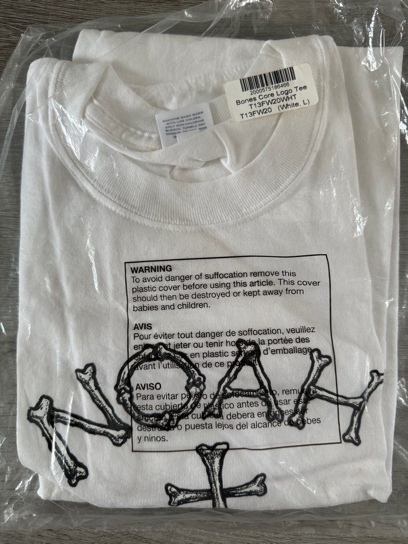 販売直送Supreme NOAH Core Logo Tee White M Tシャツ/カットソー(半袖/袖なし)
