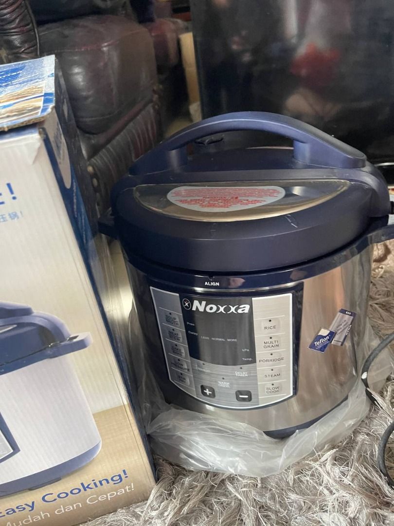 Noxxa pressure sales cooker specification