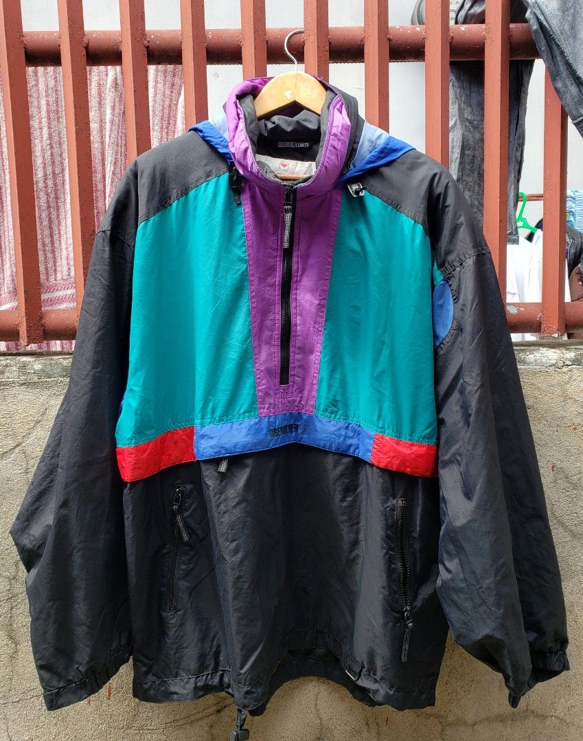 Obermeyer Multicolor Windbreaker Men s Fashion Activewear on Carousell