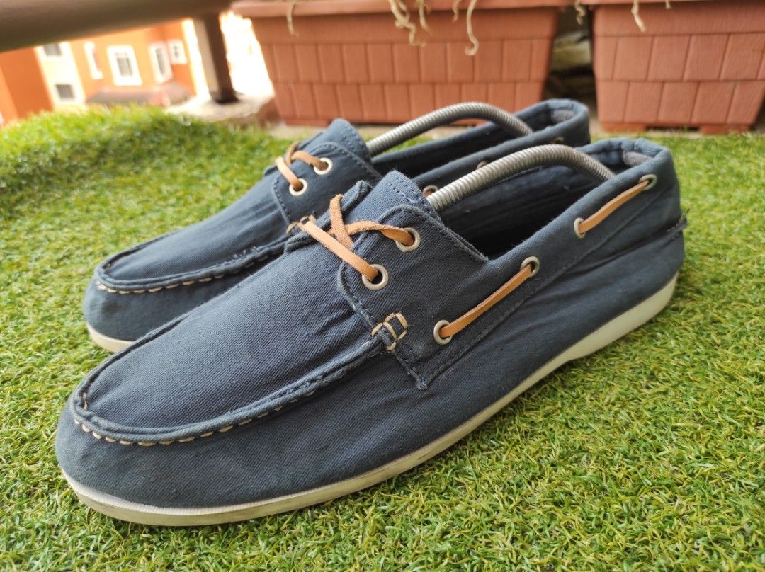 Old Navy Canvas Classic Boat Loafers 10uk 10.5uk Men s