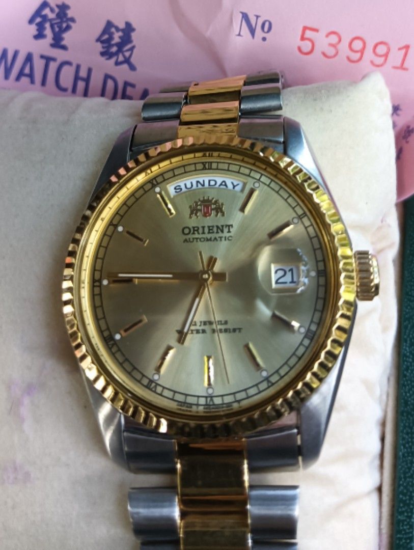 Orient president silver outlet