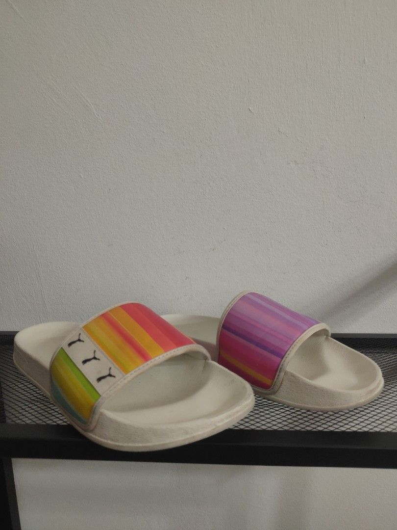 Puma jelly slides outlet rainbow