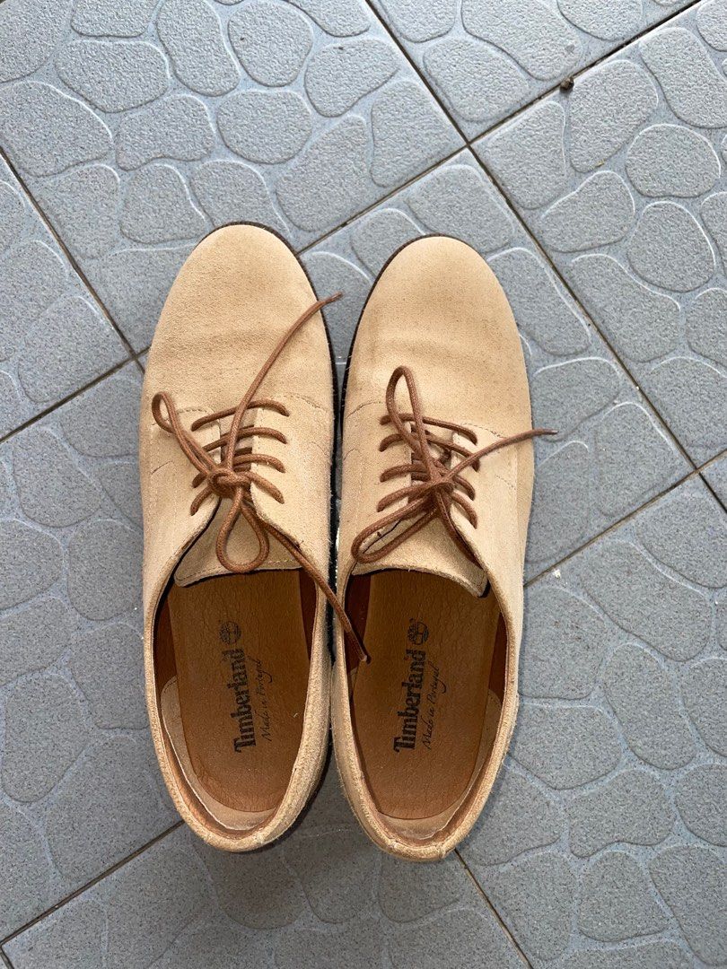 Suede Oxford Shoes WOMEN
