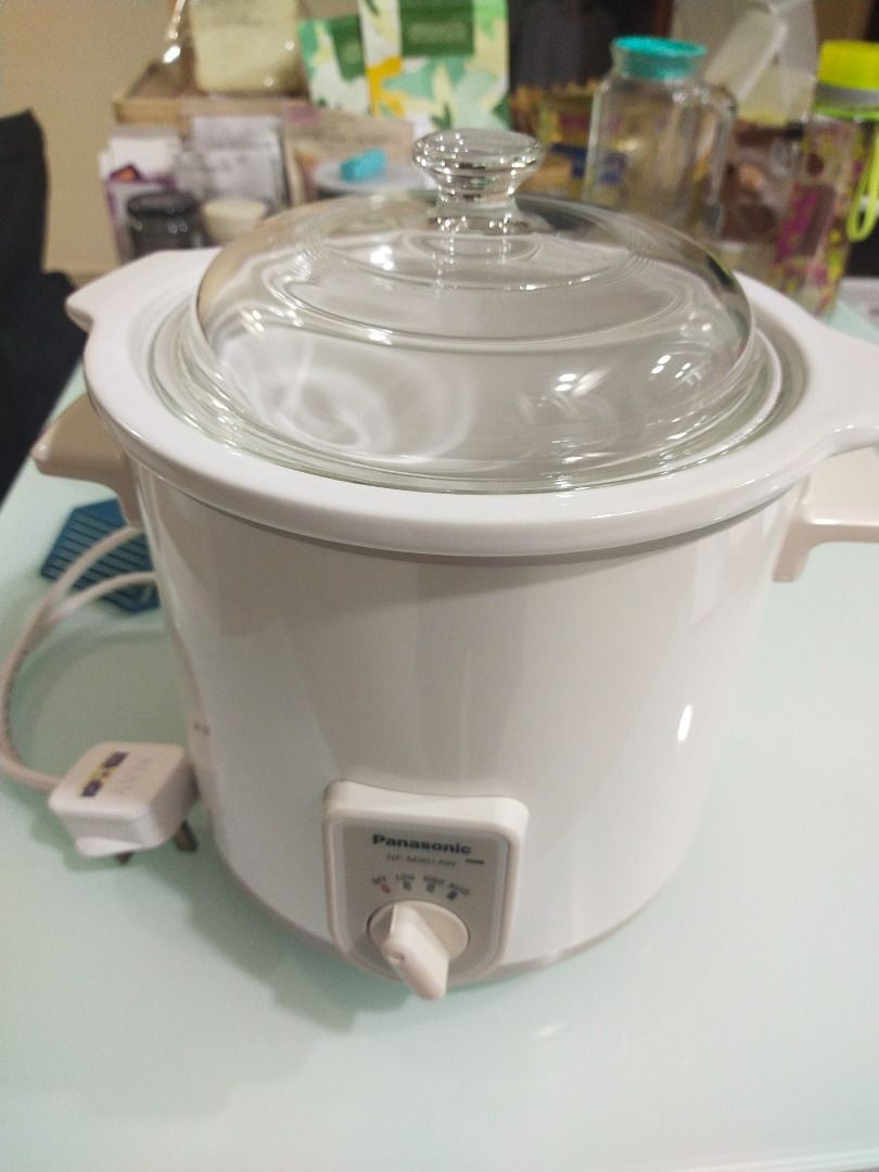 Panasonic Electric Slow Cooker NFM301AW Capacity 3L, Furniture & Home