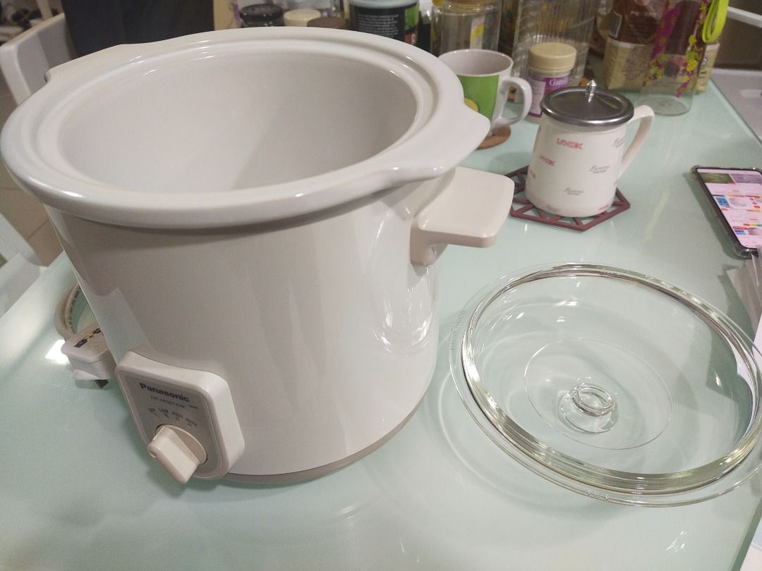 Panasonic Electric Slow Cooker NFM301AW Capacity 3L, Furniture & Home