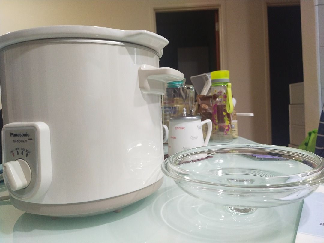 Panasonic Electric Slow Cooker NFM301AW Capacity 3L, Furniture & Home