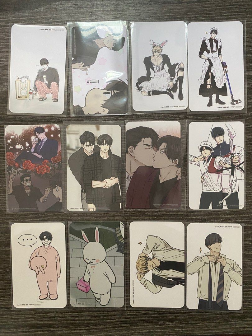 Payback Cafe Exclusive Set Art Print Photocards Manga Manwha