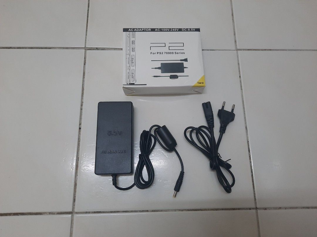 PlayStation 2 AC Adaptor 8.5V Video Gaming Gaming Accessories
