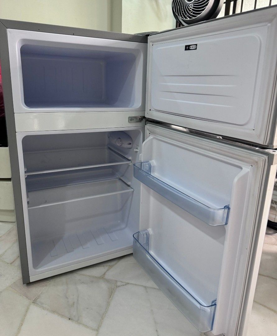 PowerPac 2 Door Mini Bar Fridge with Freezer 71L (PPF85), TV & Home