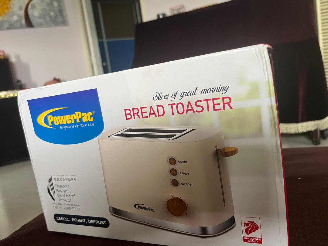 PowerPac Bread Toaster (PPTO5), TV & Home Appliances, Kitchen ...
