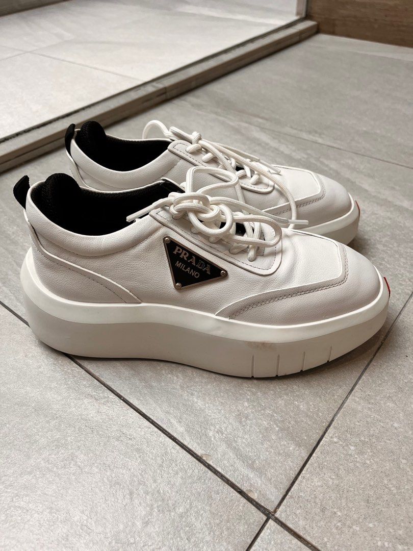 Prada Sneakers Size 38 Luxury Sneakers Footwear on Carousell