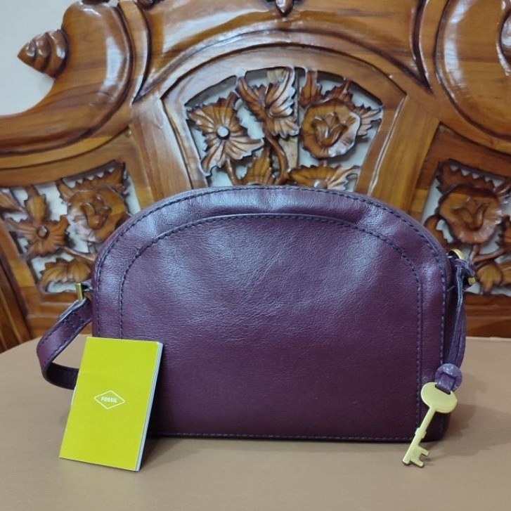 Fossil chelsea crossbody fig sale