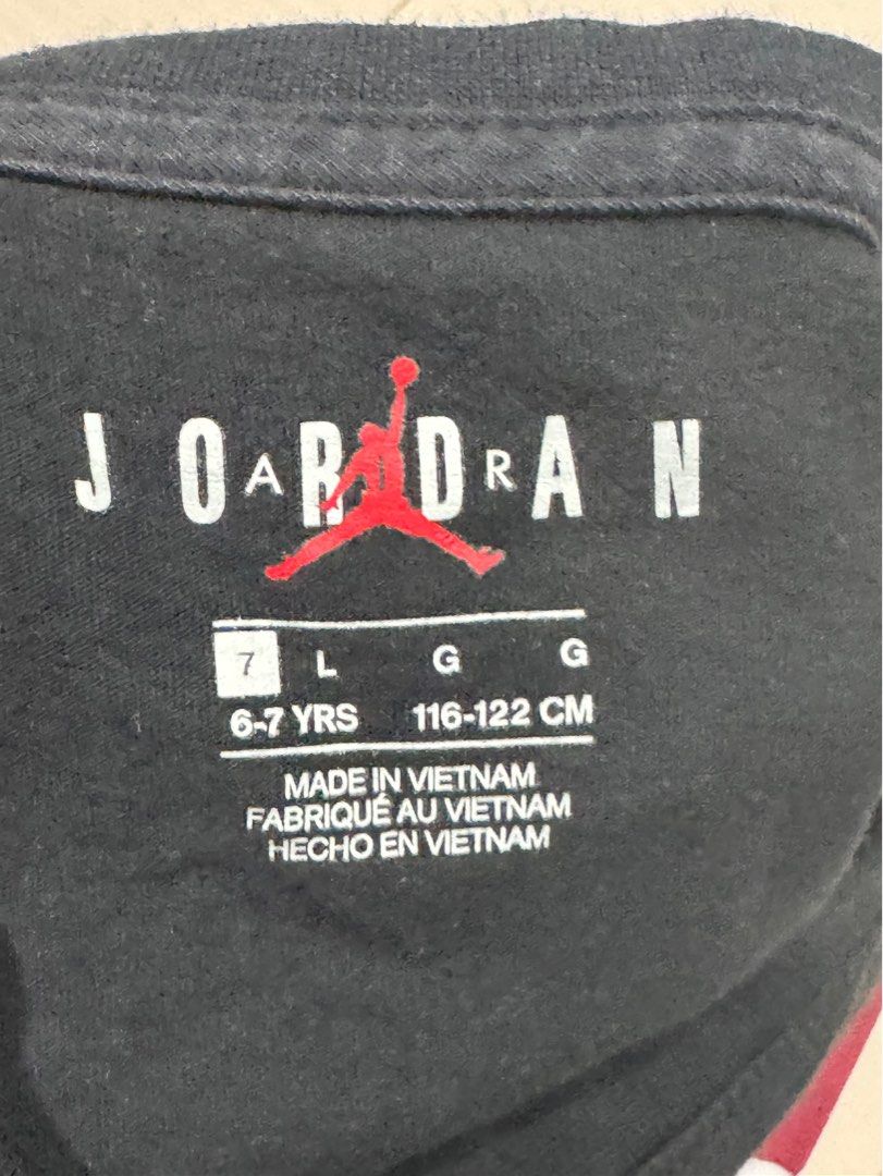 Preloved Jordan shirt Babies Kids Babies Kids Fashion on