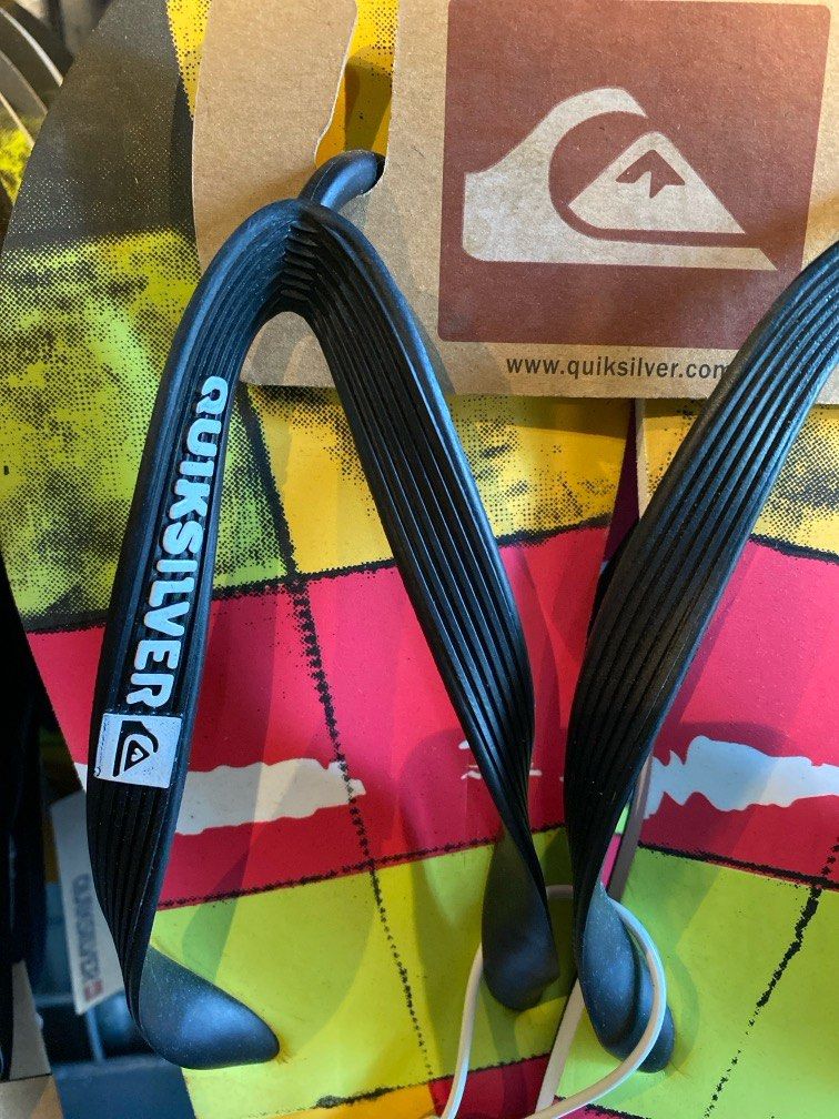 QUICKSILVER SLIPPER (Category: Slippers & Slides) located in Cagayan de Oro. Submitted by tinkerdaliah (Listing ID 1278441446, Image 3). Description: 🔆 QUICKSILVER Slipper 🔆 Available size : 8,9,10,11 🔆 Brand new with tag 🔆 from US balikbayan box 🔆 decluttering.