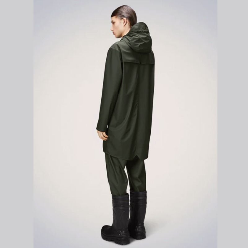 Small RAINS Long Jacket Evergreen Men s Fashion Coats Jackets
