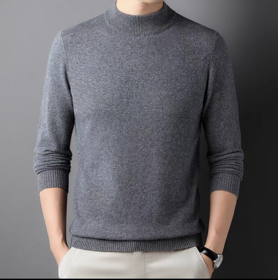 Thick cashmere sweater discount mens