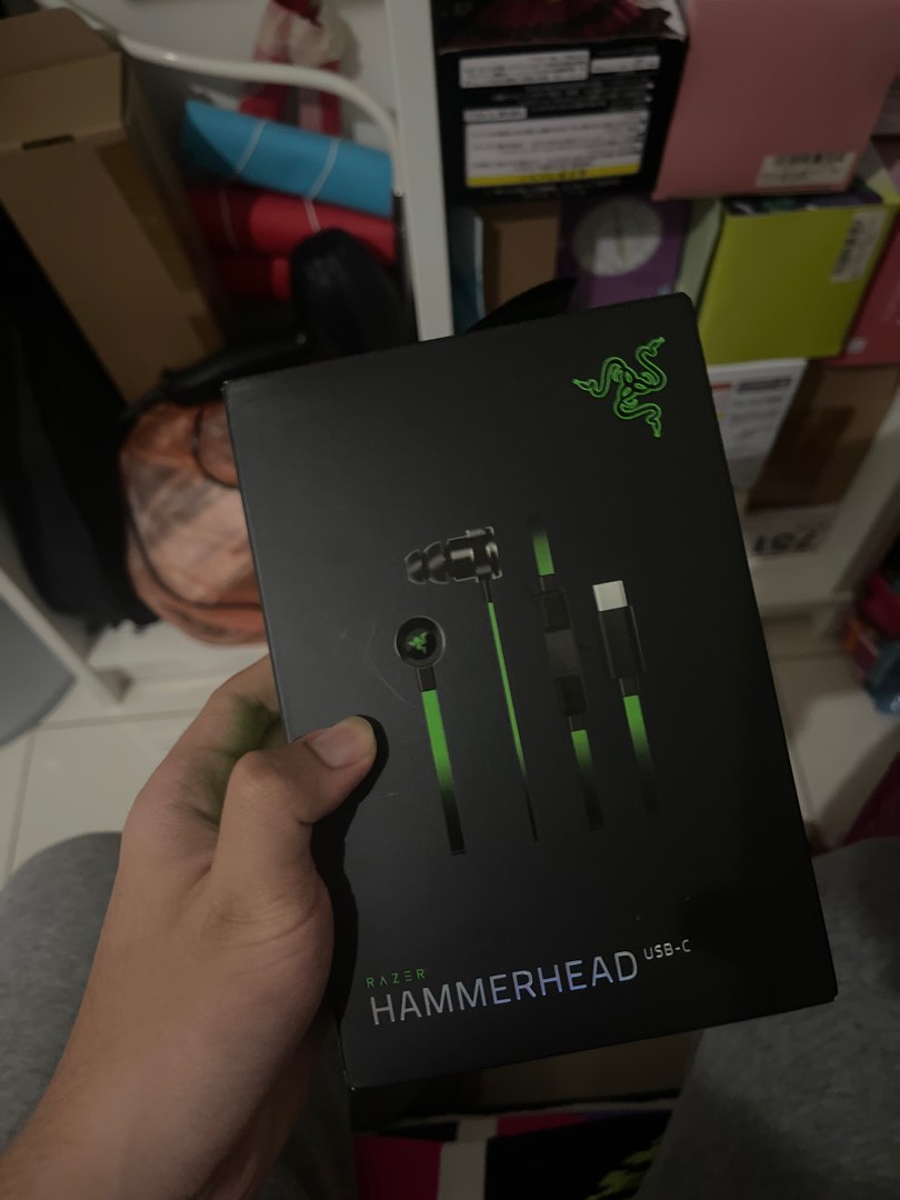 Razer Hammerhead ANC USB C Audio Earphones on Carousell