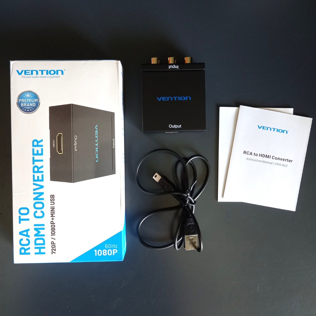 RCA to HDMI Converter - Vention, Computers & Tech, Parts & Accessories ...
