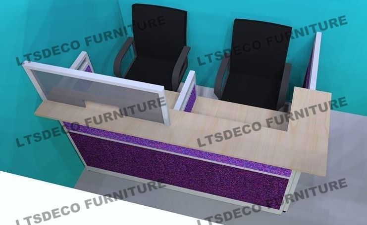 RECEPTION TABLE - OFFICE PARTITION, Furniture & Home Living, Office ...