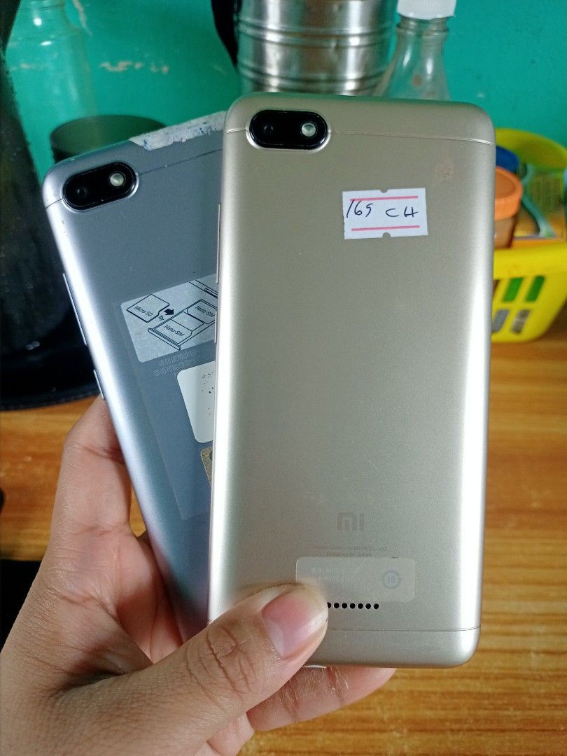 Redmi 6a (Category: Xiaomi) located in Quezon City. Submitted by chel2704 (Listing ID 1278463587, Image 2). Description: REDMI 6A UNIT ONLY 5.45 INCHES 2GB RAM 16GB ROM 12+5MP MAINCAM 5MP SELFIECAM 4G LTE 3000 MAH GLOBAL ROM ALMOST NEW WITH FINGERPRINT NO ISSUE, NO REPAIR HISTORY.