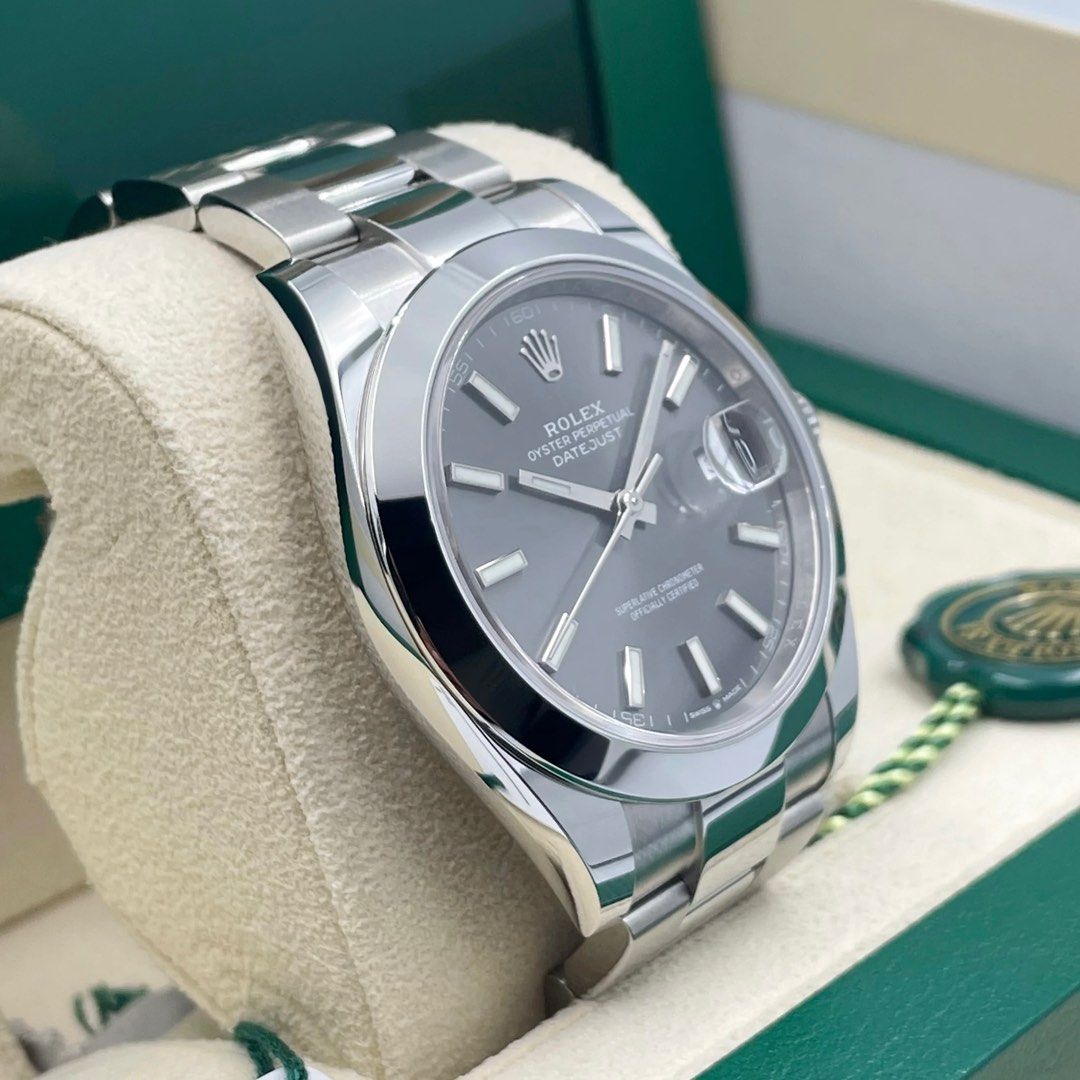 Rolex Datejust 41mm Rhodium Dial DJ41 126300 Swiss Connection Watches