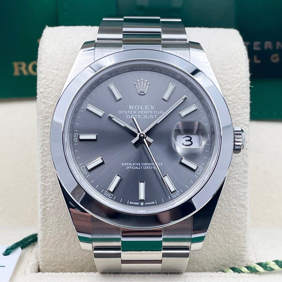 Rolex outlet dj41 rhodium
