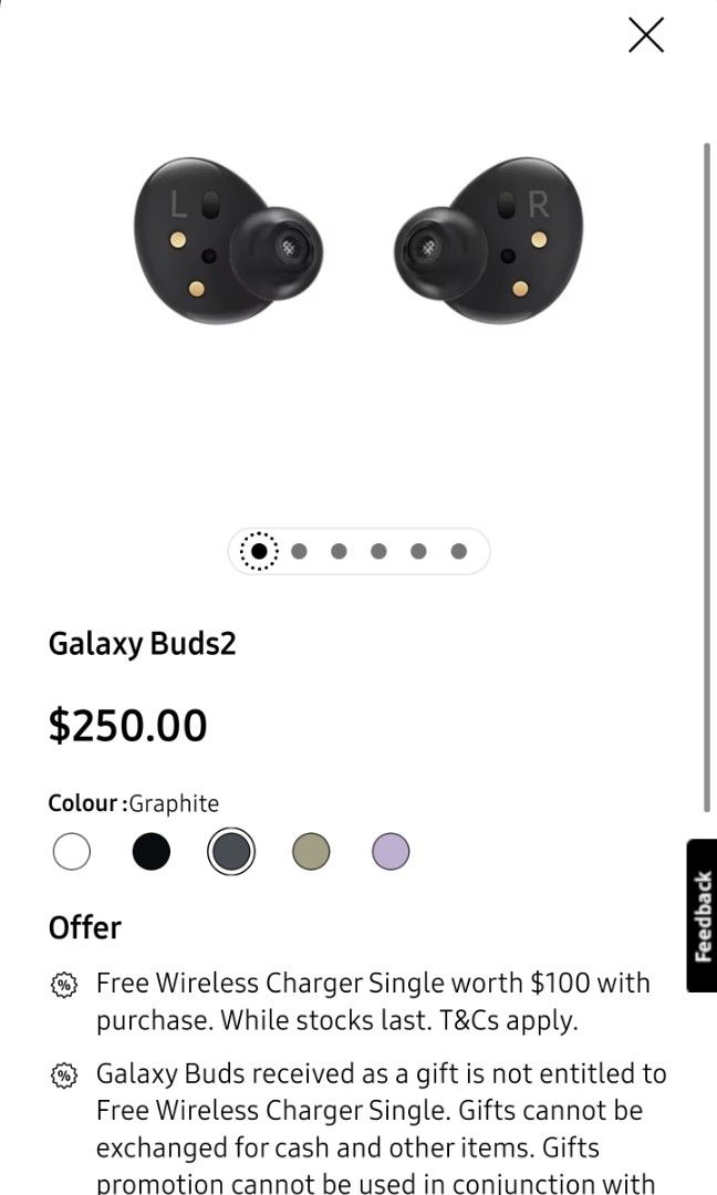 Galaxy buds feedback cheap